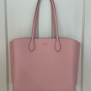 New Kate Spade Pink Leather Tote Bag
